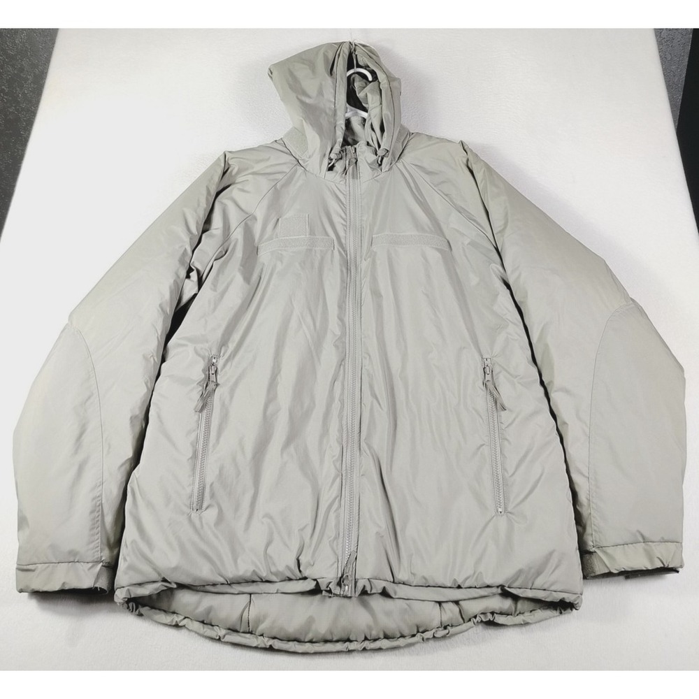 Vintage Primaloft Mens Large Gray GEN III ECWCS Parka L7‎ Insulated Tactical